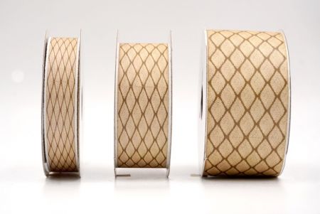 Strukturiertes Diamantgitter Jacquardband_AI-KN